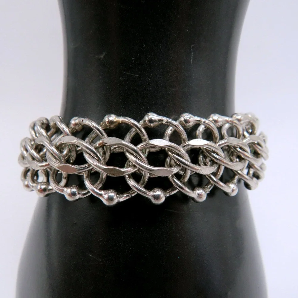 Unbranded vintage silver